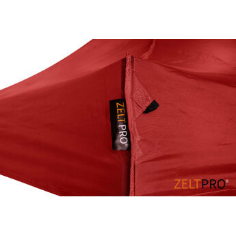 Namiot handlowy - ekspresowy, stalowy, 3x2 czerwony Zeltpro PROFRAME 12